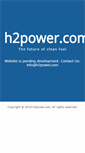 Mobile Screenshot of h2power.com